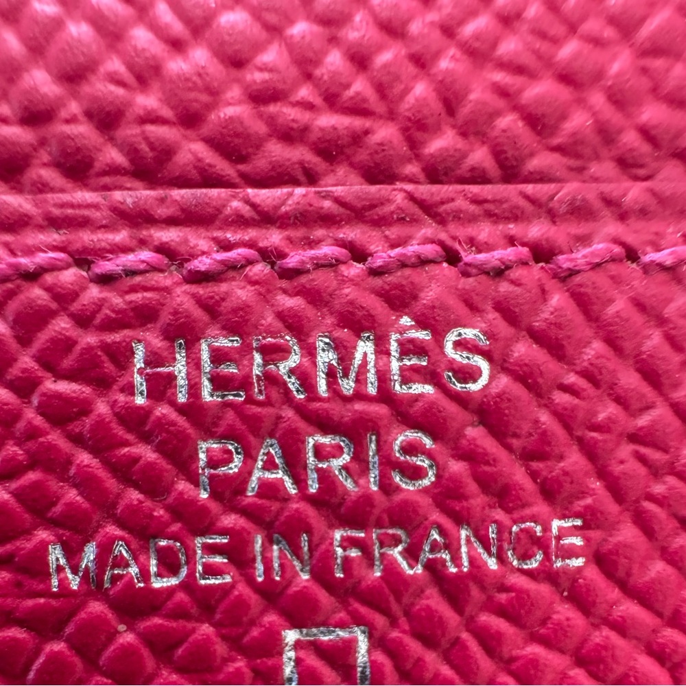 Hermès Constance Wallet To Go – Rose Extreme Epsom Sable Alligator “H” 2016 - Picture 4 of 16